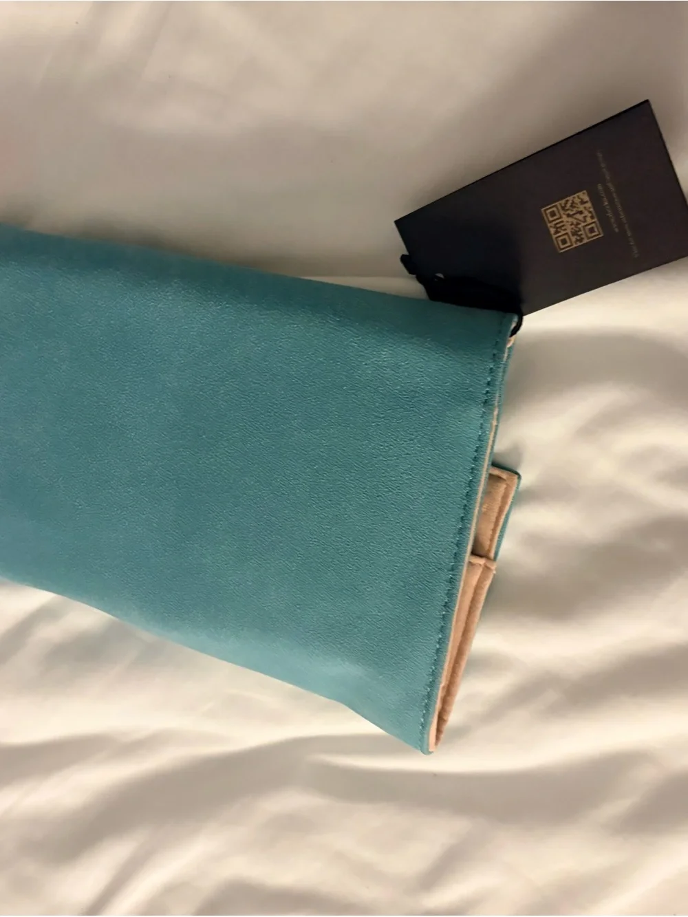 Turquoise Women's Cosmetic Wallet